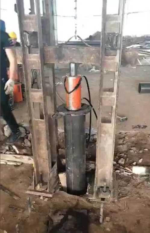滁州明光钢管桩加固