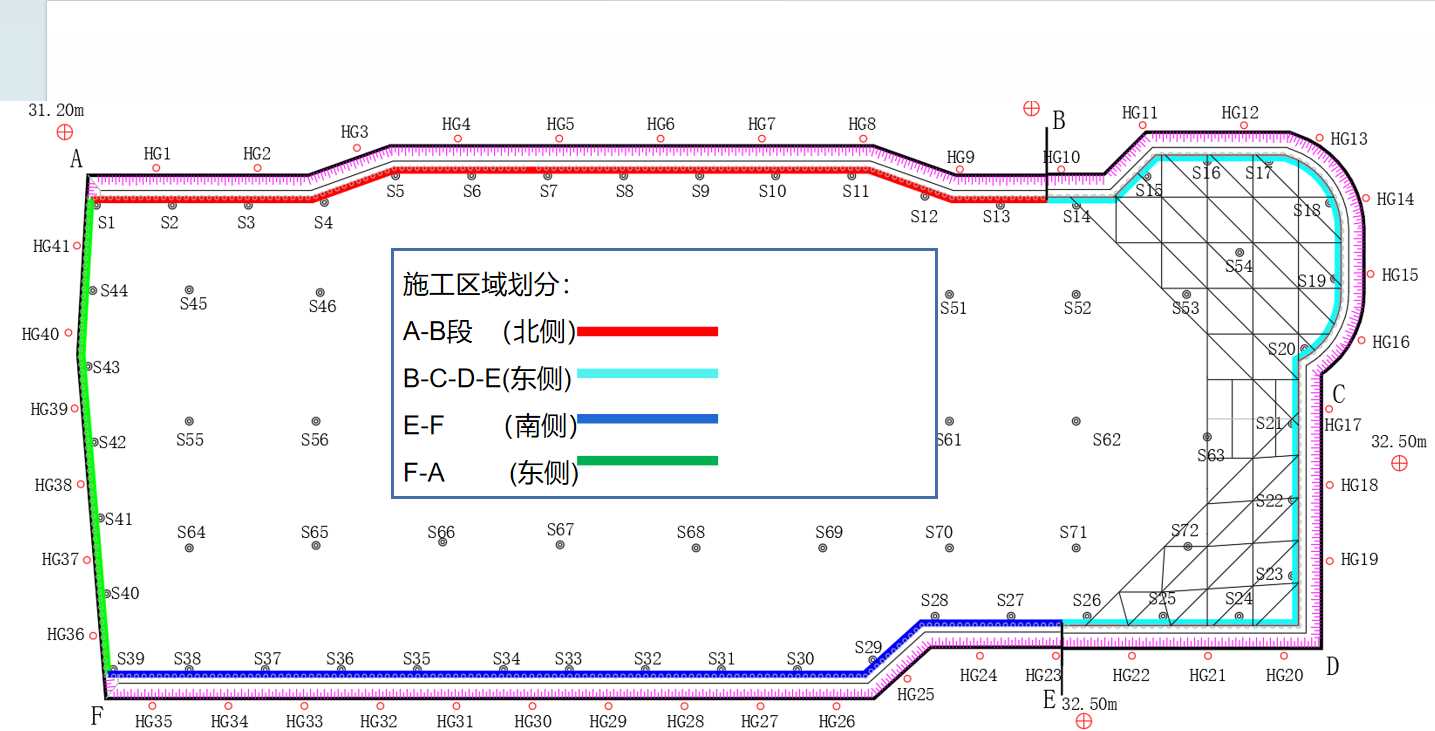 滁州明光基坑支护设计